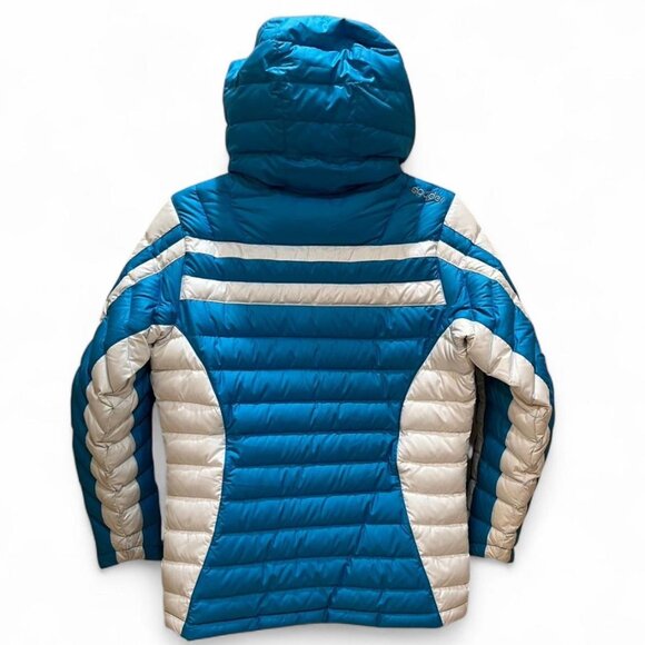 Kids Spyder Blue & White Winter Jacket - Picture 2 of 2